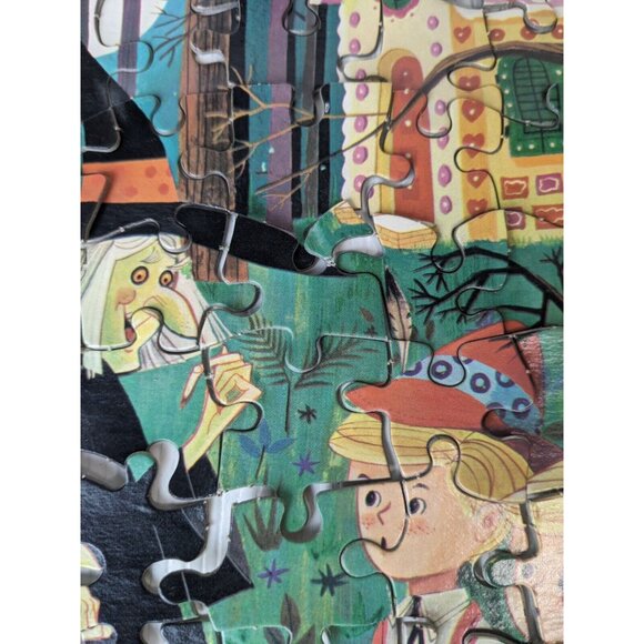 Vintage H-G Toys Hansel & Gretel 10x14” Storyland Puzzle 96 Piece - Picture 15 of 16